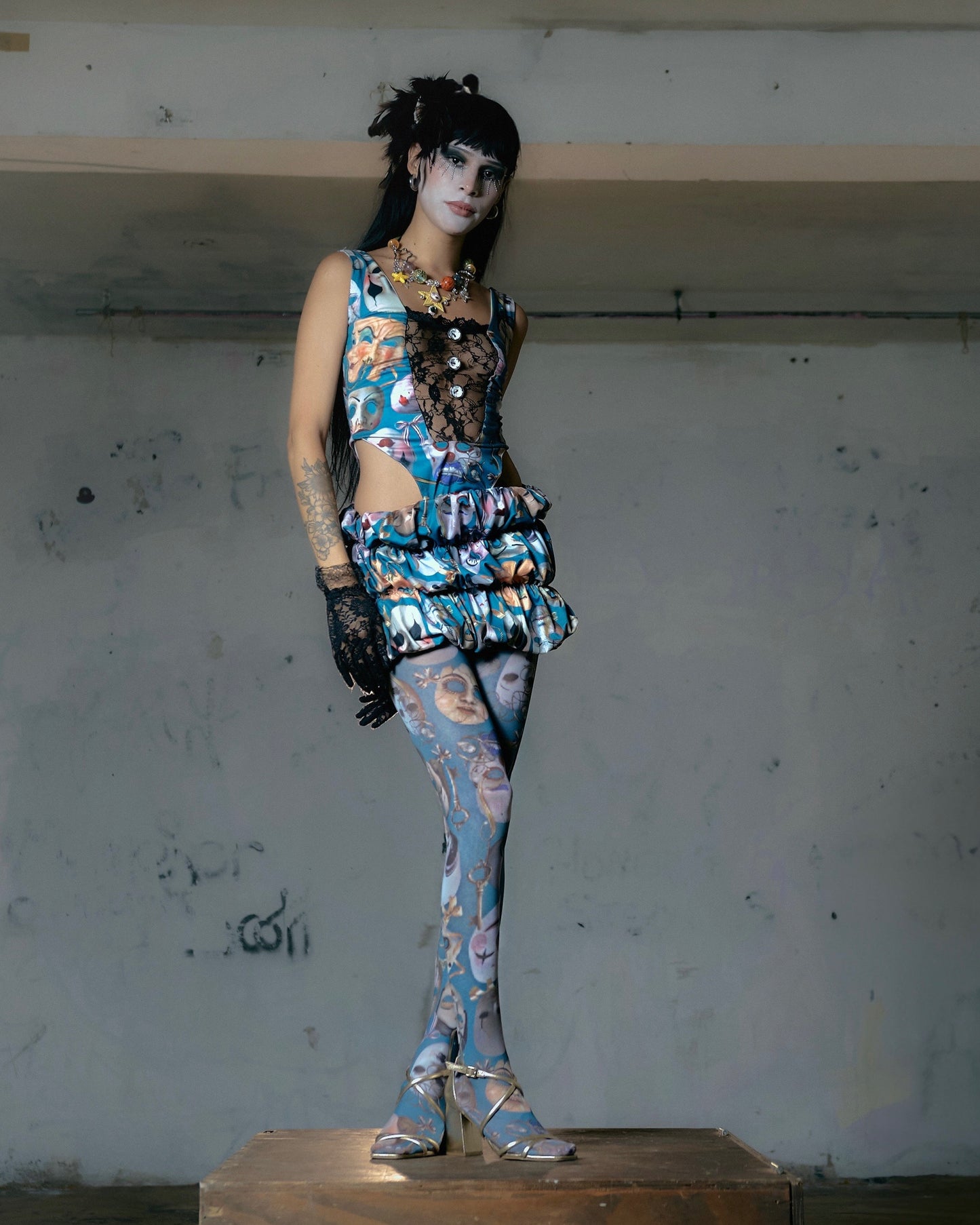 VESTIDO 059 - "Your Brain's Not Broken"